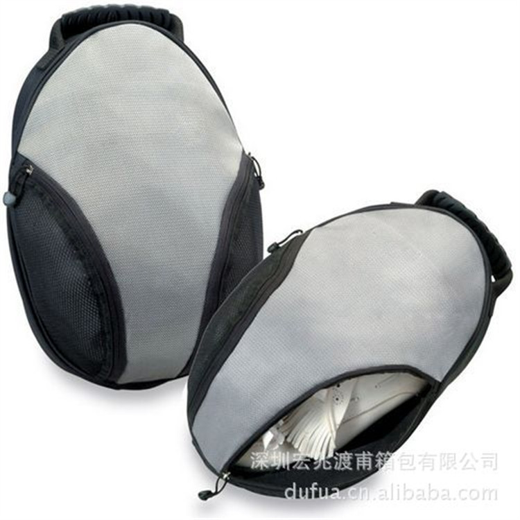 深圳箱包厂家直销 供应 新款 椭圆形 尼龙鞋袋 质优价廉