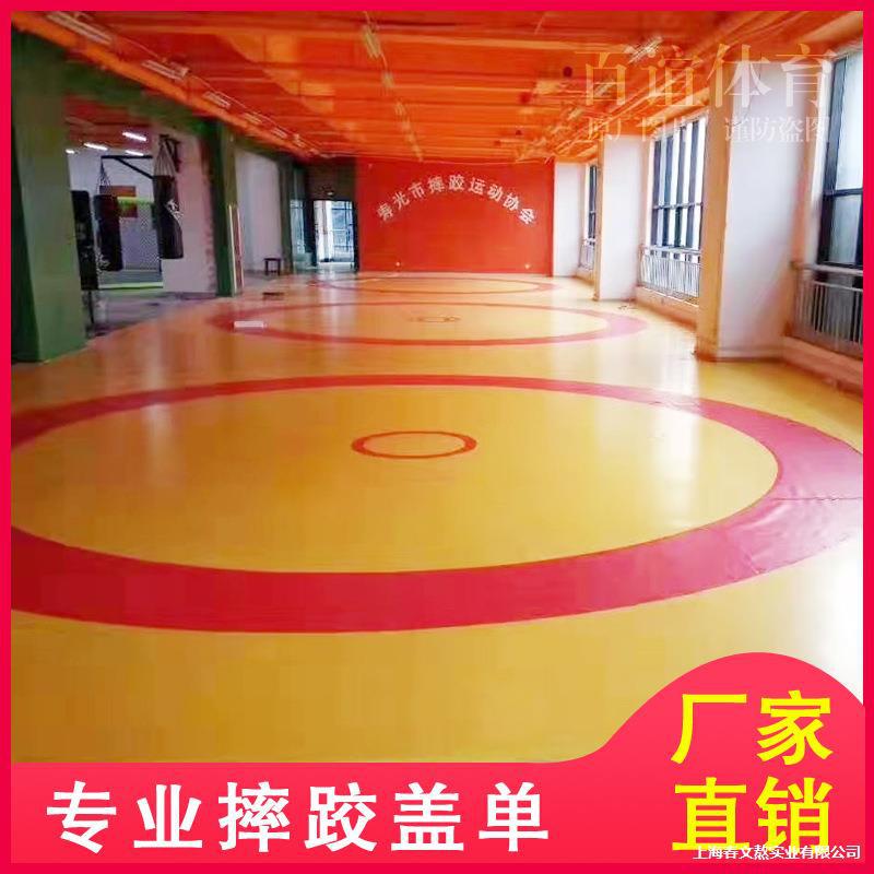 Wrestling Mat Cover Single Martial Arts Fighting Mat Cover Cloth Tai Chi Push Hand Non-Slip Competition Training Venue Cover Cloth