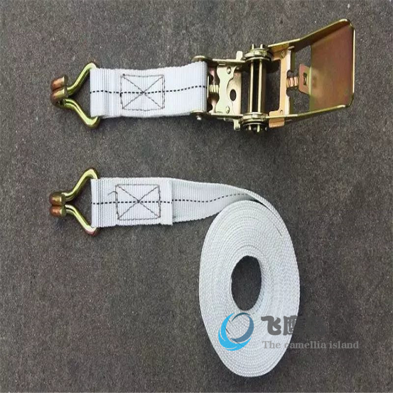 白色双钩捆绑器 拉紧器 收紧器 栓紧器 捆绑带 2.5cm颜色随机