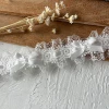 Wearing a white ribbon, 1 meter long and about 3.8cm wide