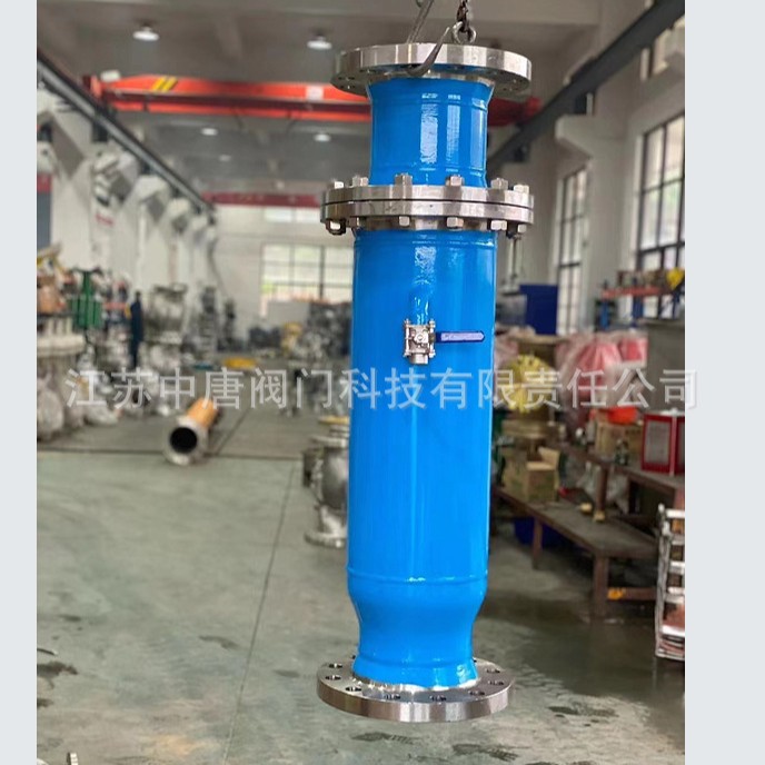 QF-40P不锈钢氧气氮气过滤器 禁油脱脂FPQ氧气管道法兰过滤器