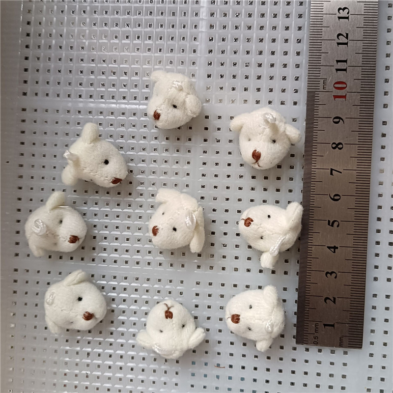 2cm M 화이트 베어 머리