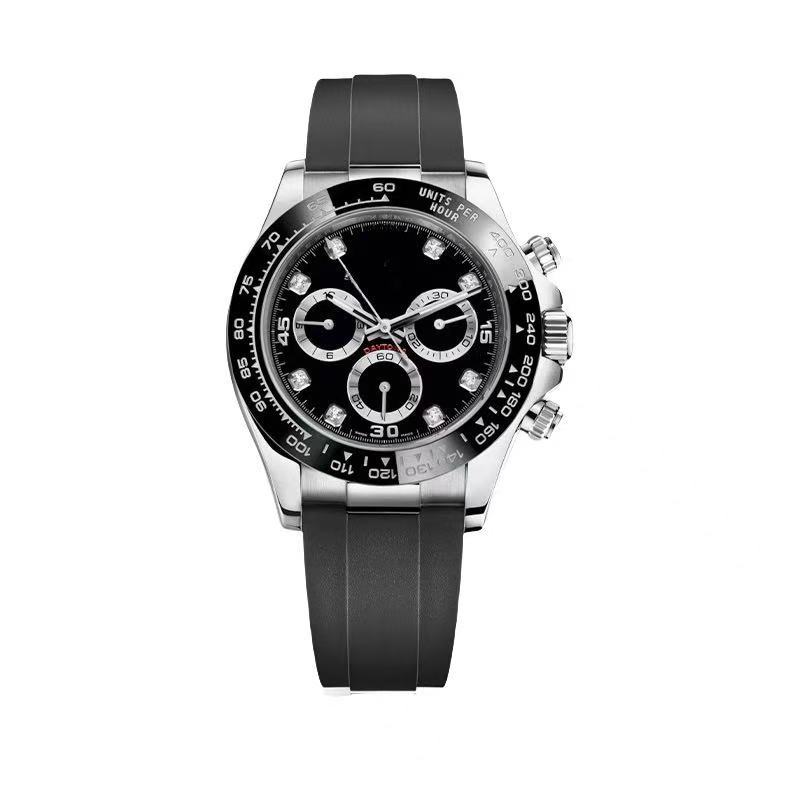 Reloj de la serie Laojia Dituna transfronterizo Panda Di Yacht Mingshi Reloj mecánico automático Green Jindi Daifa