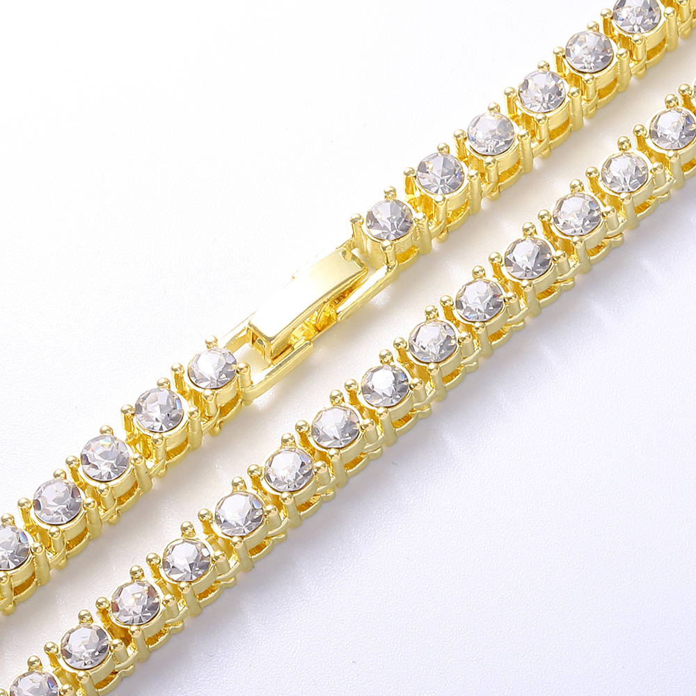 Bracciale tennis da uomo in moissanite acciaio inossidabile_voghion.com