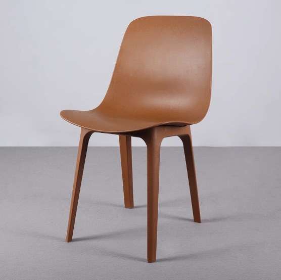 갈색 식당 의자