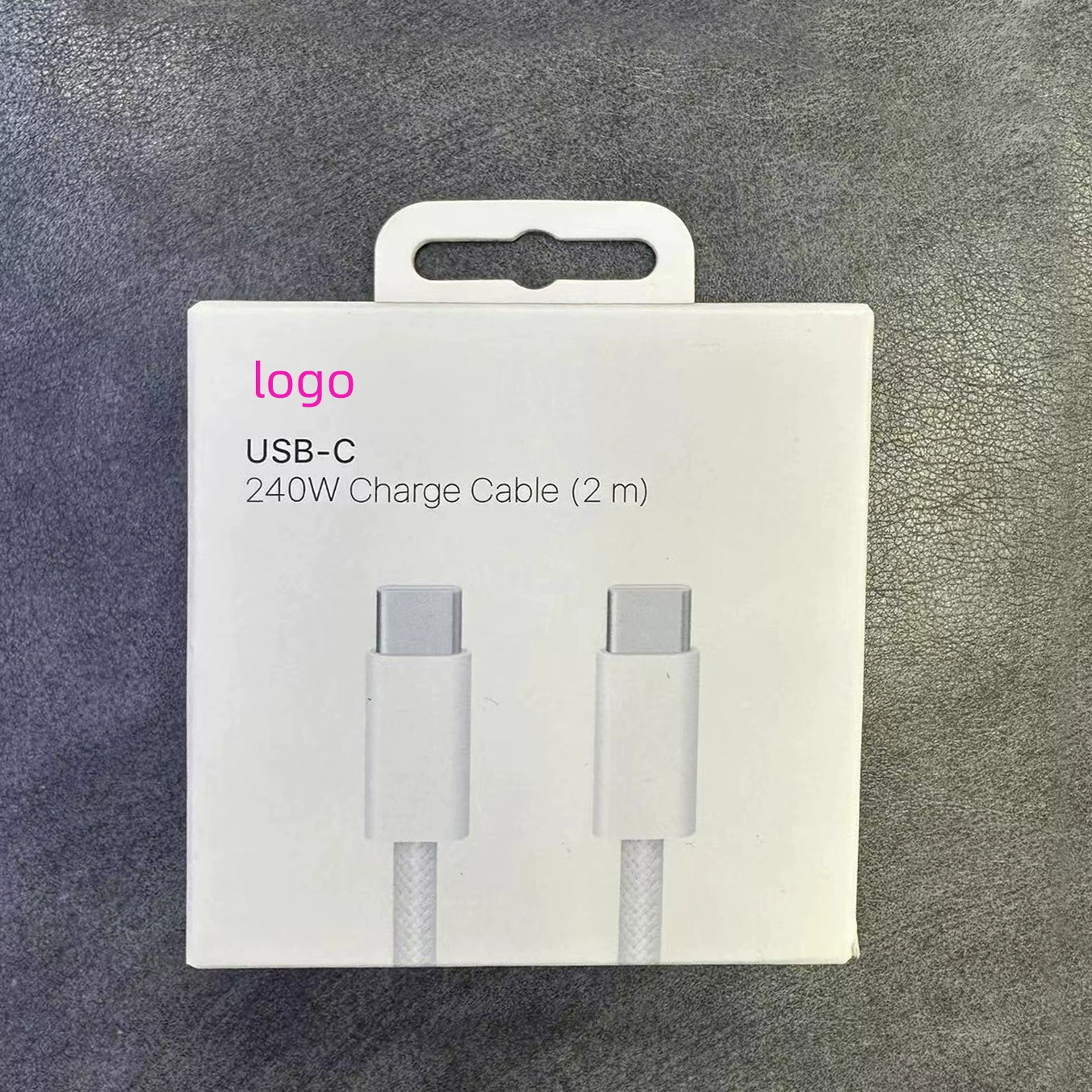 Плетёный зарядный кабель для Apple/Mac, 240W, 2 м, 240W