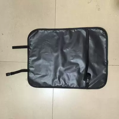 Chair back anti-kick pad – Pad - e-type-black-anti-kick-pad-single-no-pocket