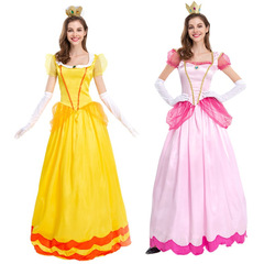 New Mary Blique Princess Dress Stage Costume Court Party Queen Dress Pink Peach Blossom Princess Costume