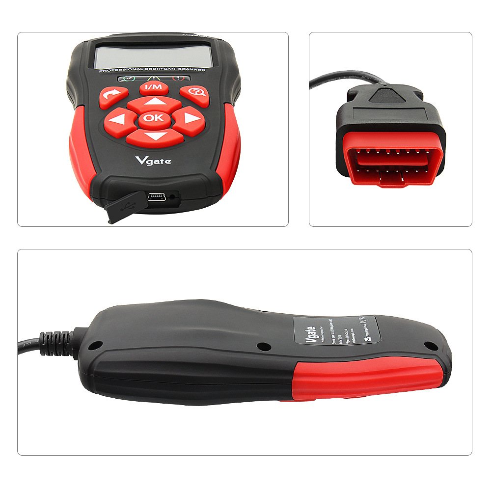 VR800 OBDII/CAN Diagnostic Tool, Automotive Battery Fault Diagnosis Tool, Automotive Battery Scanner
