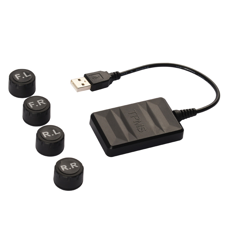 Android Tire Pressure Monitoring System USB Large-Screen Navigation Dedicated Tire Pressure Tpms External/Internal Optional Multi-Width Private Model
