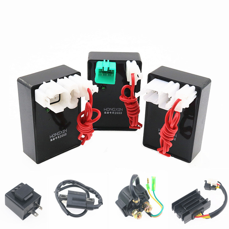 Five Major Motorcycle Electrical Appliances Gy6/Zj/Cg125 Igniter, Rectifier, Relay, High Voltage Package, Flasher