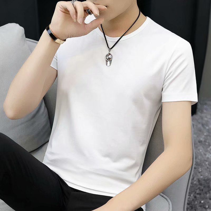 Deportes y ocio traje de verano de los hombres sueltos más tamaño camiseta pantalones cortos de manga corta traje de dos piezas de moda traje guapo a juego