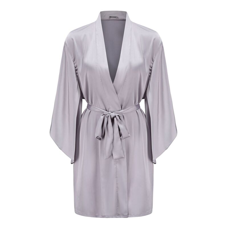 Women's Thin Ice Silk Sexy Nightgown Japanese Kimono Bathrobe Wedding Bride Morning Gown Pajamas Wholesale JYS677