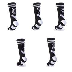 跨境字母男士中筒襪防臭透氣實戰籃球襪秋季防臭吸汗運動長襪