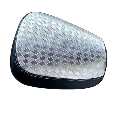 New National Standard Shenyuan A7/A8/T90 Electric Vehicle Seat Cover Insulation Sunscreen Cover 009 Waterproof Sunscreen Seat Cushion Cover Wholesale (Electric car cushion) - new-national-standard-silver-diamond-pattern-double-stitch-front-seat-cover