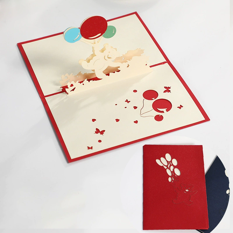 Christmas 3D three -dimensional puzzle Creative ornaments Christmas party Paper carving multiple options