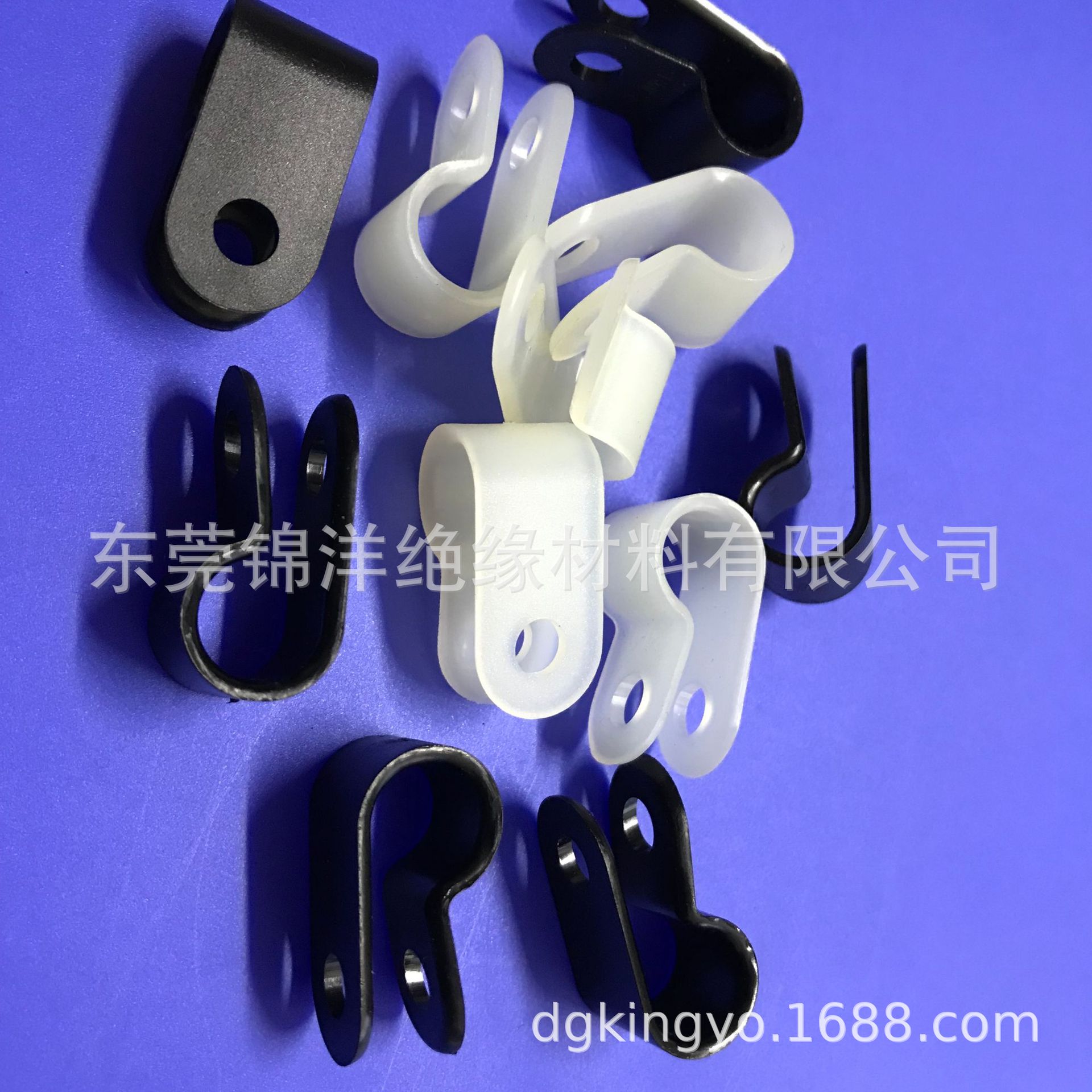 R型线夹 环保压线夹,线卡 线扣 尼龙线夹
