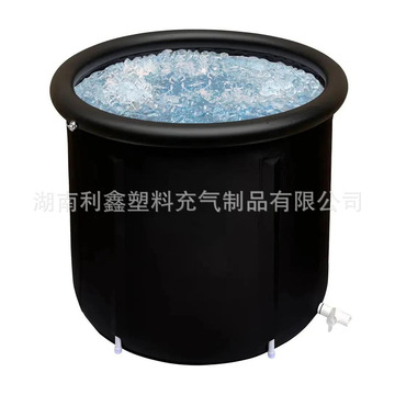 源厂定制 充气冰浴桶PVC折叠成人泡澡沐浴桶家用运动员便携冰浴桶-阿里巴巴