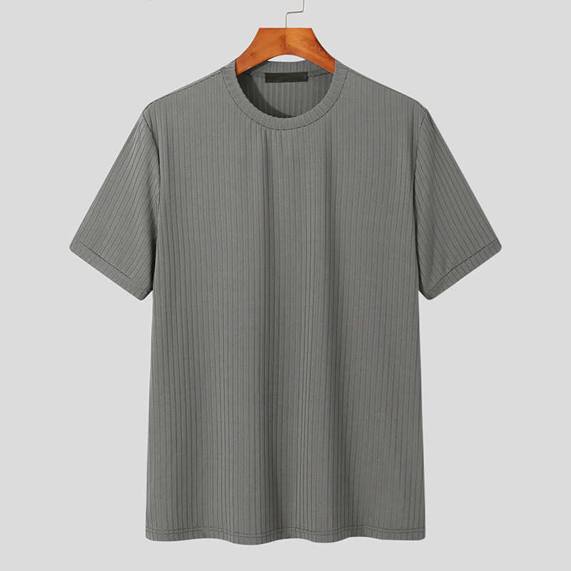 175g Weight Short Sleeve Sleeve Length Drop Sleeve Sleeve Type Polyester Fabric Type Regular Top Length T-shirt Tops Type Casual Occasion Round Neck Neckline Breathable Function Loose Fit Type Solid Color Pattern Summer Season Men's Gender Simple Style Style Wholesale Men's Simple Style Solid Color Short Sleeve Men's Tops 14