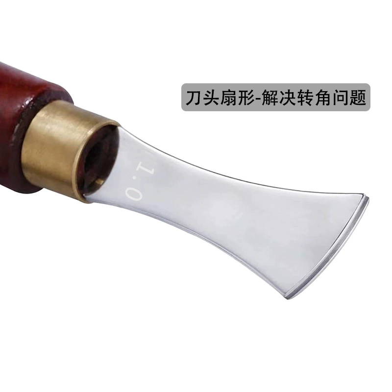 DIY кожаный инструмент светло-круглый прижиматель проволоки инструмент из фиолетового дерева