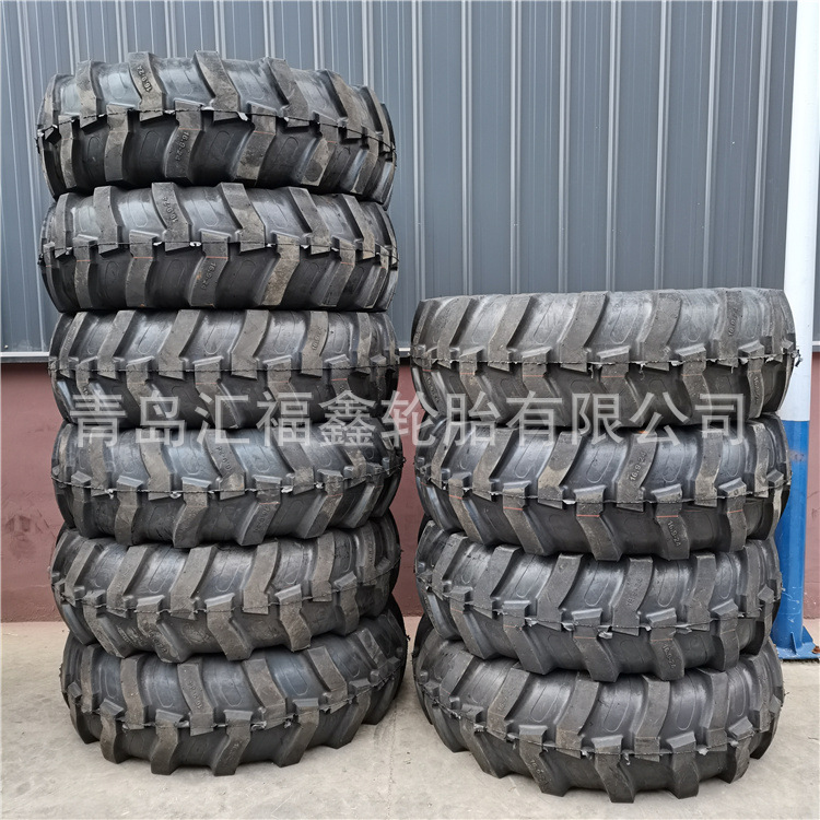 供应工业挖掘机轮胎真空反铲两头忙轮胎16.9-24 R-4 12层级