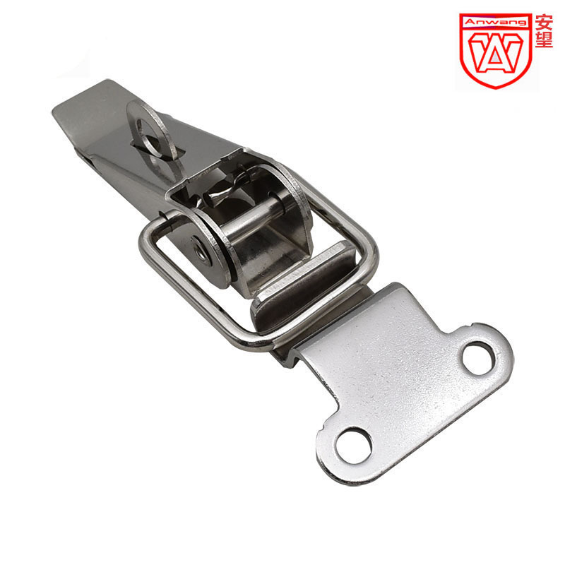 AW / ANWAN Heavy Duty Buckle 304 caja de acero inoxidable Buckle caja de embalaje accesorios de bloqueo de caja industrial 504 + gancho A6