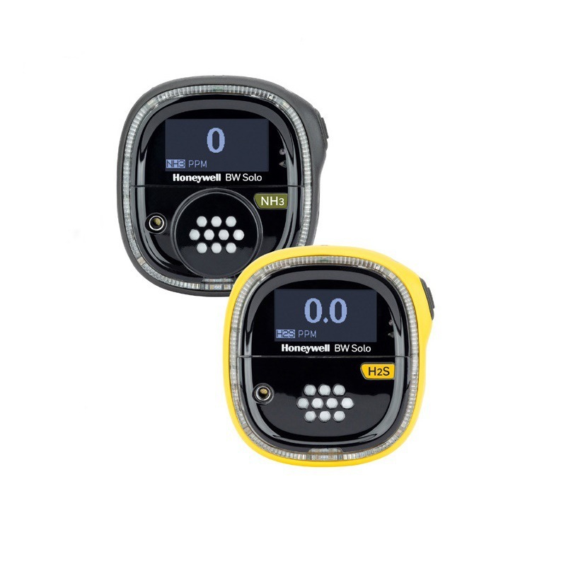 霍尼韦尔BWsolo气体检测仪便携式氧气硫化氢一氧化碳氨气检测仪