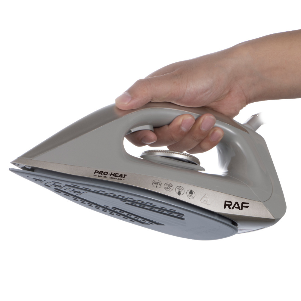 Plancha de vapor transfronteriza estándar europea RAF, máquina de planchar portátil, plancha de vapor continua de presión de regulación de temperatura de tres velocidades