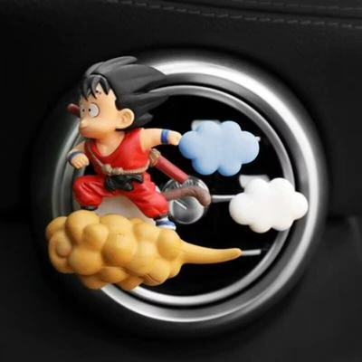 Interior Decoration, Car ornaments - red-wukong-blue-and-white-clouds-air-outlet-aromatherapy