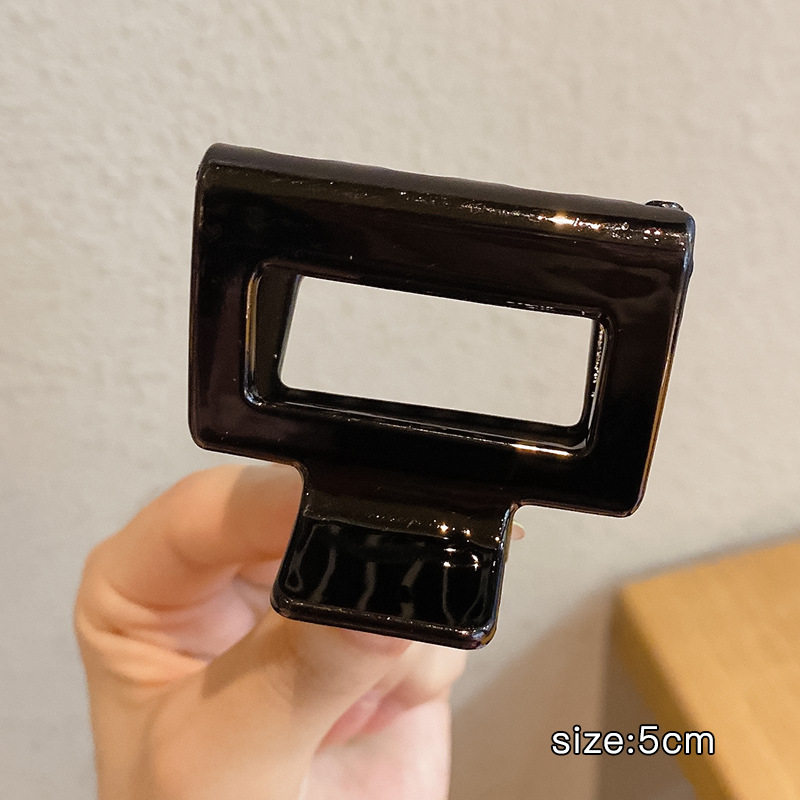 Pinza de agarre simple y versátil de temperamento, clip de tiburón grande, horquilla, pinza para el cabello de alta calidad para mujer, clip para el cabello en la parte posterior de la cabeza, accesorios para el cabello al por mayor