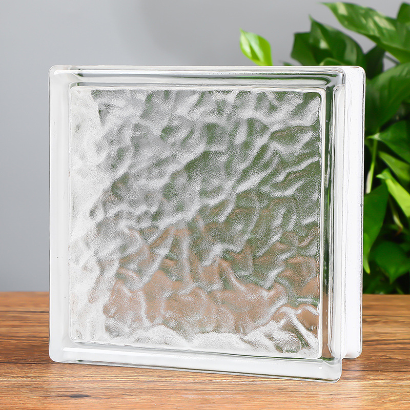 ladrillo de vidrio ultra blanco ladrillo de cristal ladrillo hueco pared de partición red fondo de arte puerta de entrada ladrillo hueco cristal de hielo