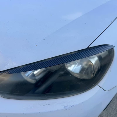 6 front headlight eyebrow carbon – Lamp eyebrow
