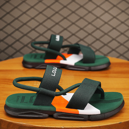 Cross-border summer new casual sandals for men, outdoor wear, thick-soled men's sandals for wholesale, trendy beach shoes for men