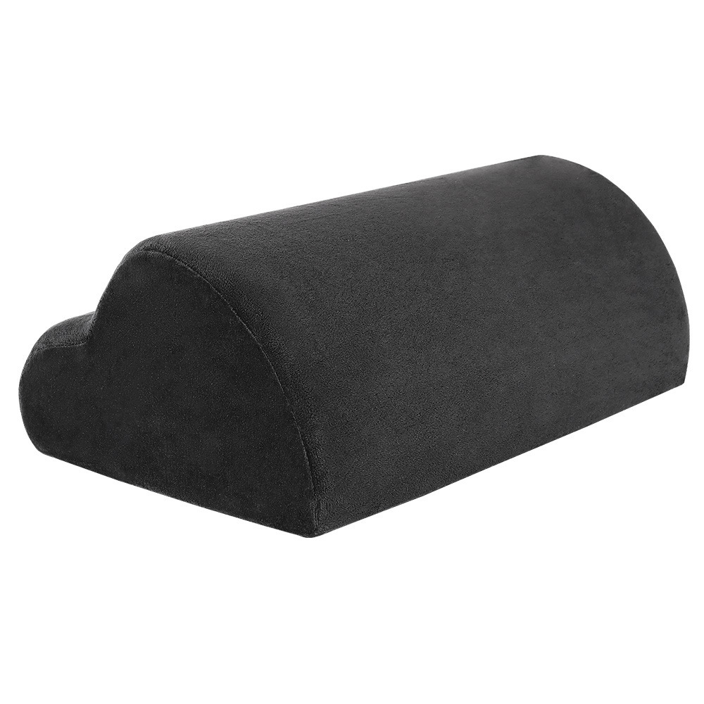 Amazon Venta caliente casa semicírculo pie almohadilla pie resto Oficina resto pie almohadilla alta esponja elástica pierna almohadilla pie almohada