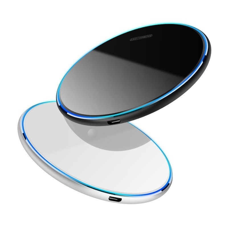 15 ワットミラー携帯電話ワイヤレス充電器 QI ラウンド Huawei 社 Apple 16 ワイヤレス充電高速充電クロスボーダー|undefined