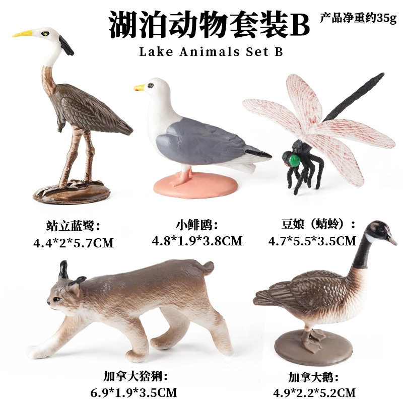 Cognitive realistic marine animal model, dinosaur, toy