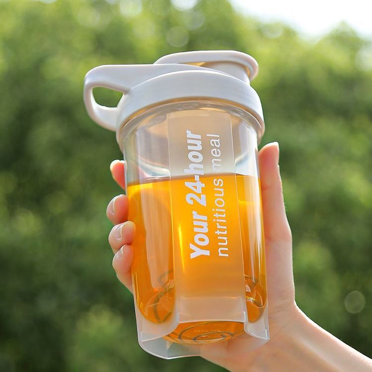 Shake Cup Fitness Sports Water Cup Boys Protein Shake Powder Cup Meal Replacement Milkshake Cup Scale Mixing Cup Student Cup