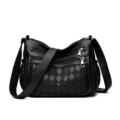 Women's Fashion Crossbody Bag Large Capacity Versatile Shoulder Bag Mother Bag Soft Leather Crossbody Bag Casual Bag 2025