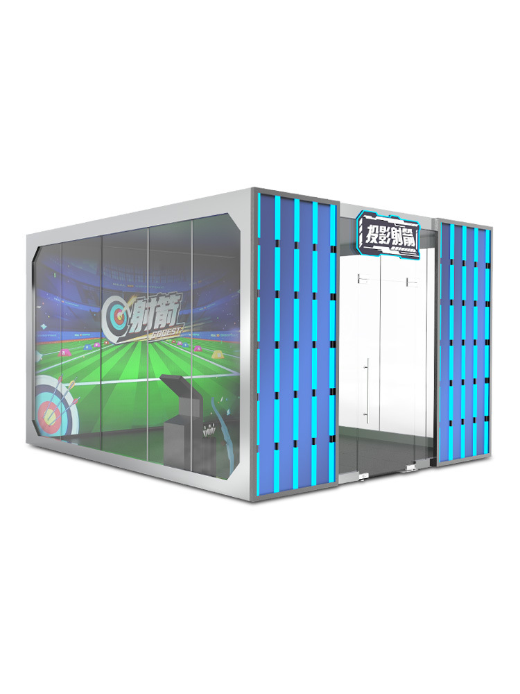 Centro de Experiencia Deportiva Digital Interactiva con Proyección 3D, Simulación de Tiro con Arco, Entretenimiento Competitivo, Ocio, Fitness, Entretenimiento de Tiro con Arco, Competición