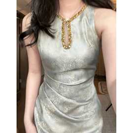 新中式改良旗袍订婚礼服2025新款敬酒服新娘长款宴会国风连衣裙女