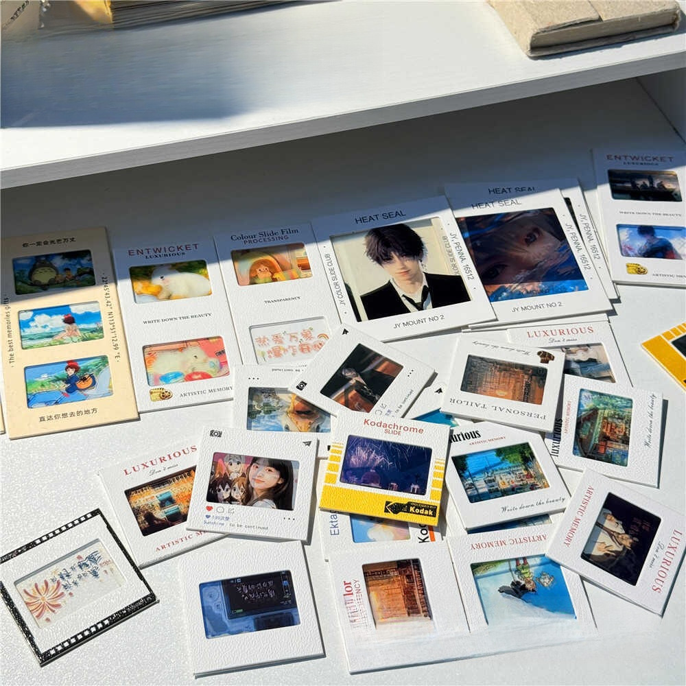 Reverse Film Light and Shadow Card Book Significant Gift Slide Frame…