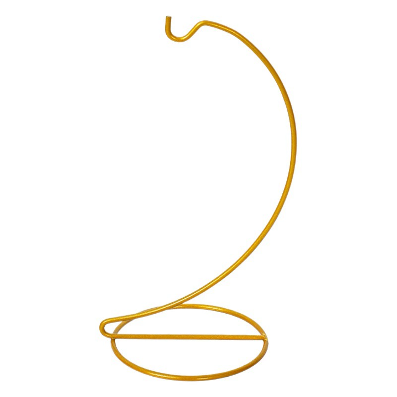 Оптовая продажа: подставка для микро-ландшафта из железа, полукруглая, для экологических бутылок, подвесная, для стеклянных шаров, для рукоделия, миниатюрная