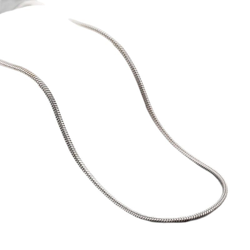 Two-tone Layered Chain Necklace Set Gold And Silver Minimalist_voghion.com