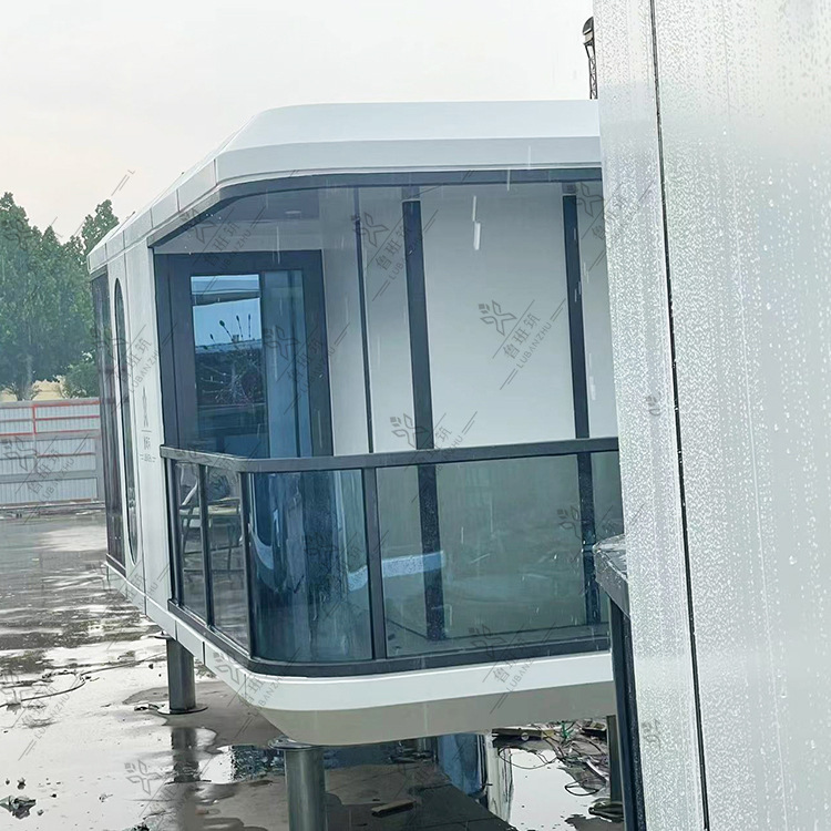 Nuevo Bed & Breakfast espacio cápsula Villa casa móvil comercial calle Oficina aislamiento cabina con paisaje Terraza