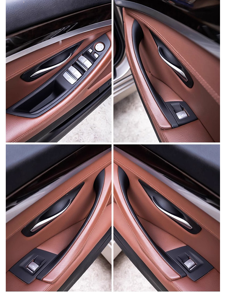 Applicable to BMW 5 Series F18 Door Inner Handle 520 523 528 525Li 530 Free Door Handle Protective Cover