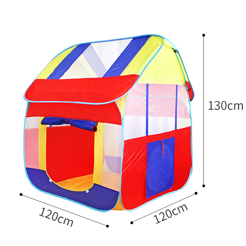 Tienda de campaña infantil plegable – casa de juegos para niños interior y exterior