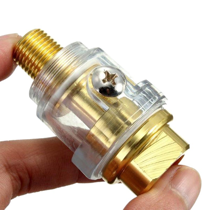 Suministro de engrasador de hierro con rosca de 1/4, mini engrasador, accesorios para herramientas neumáticas