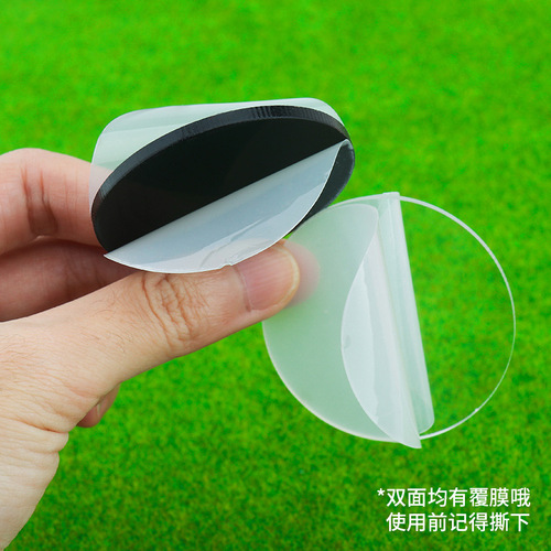 Ultra-light clay blind box doll clay figure base doll soft clay round transparent base acrylic gasket