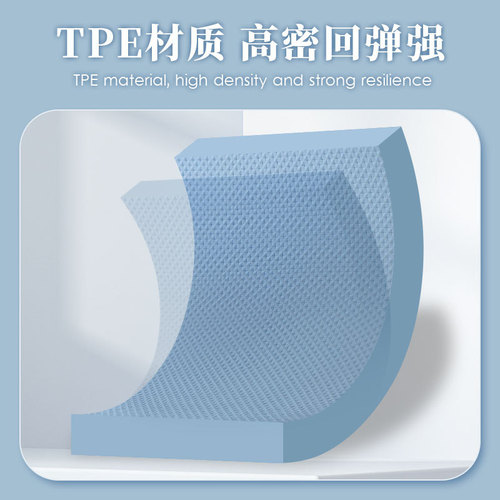 Balance mat, soft tread, fitness flat support, core training, yoga rehabilitation training, thickened foam mat, hard and soft