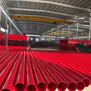 Fire-fighting plastic-coated seamless steel pipe anti-corrosion pipe EP coating welding composite corrosion resistance